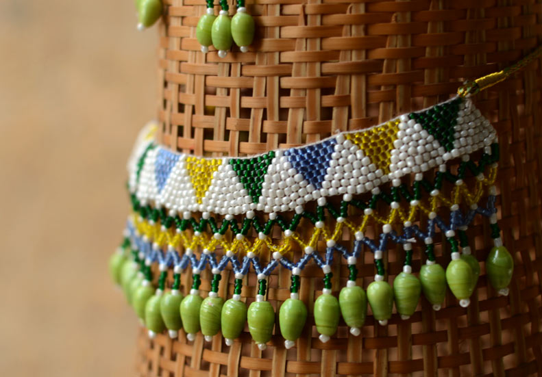 Sahaj Bead Work, Dahod, Gujarat Bead work, Beads, Embroidered friendship bracelet