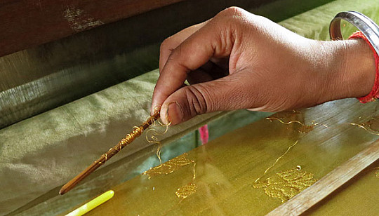 Chanderi Weaving