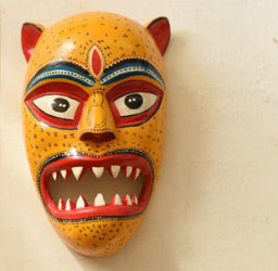 Wooden Mask form Bengal