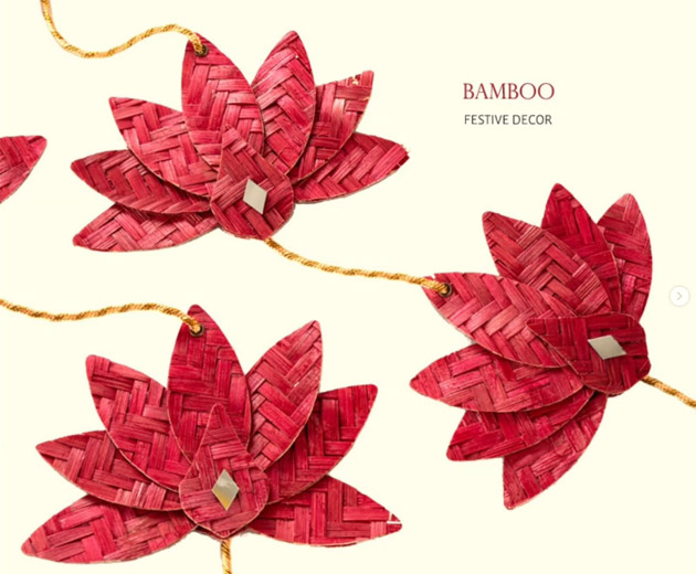 Bamboo Festive Decor
