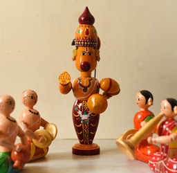 Etikoppaka Wooden Lacquer Toys