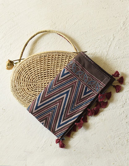 Handmade designer clutch