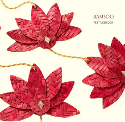 Bamboo festive decorl