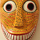 Wooden Mask form Bengal