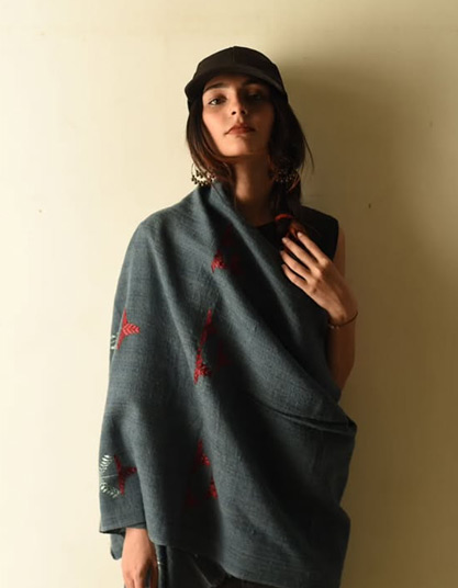 Designer Phulkari Shawls