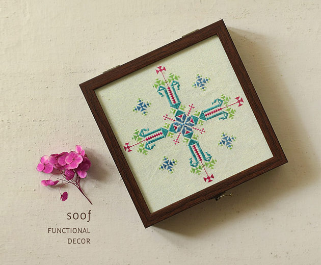 Soof embriodery Textile products