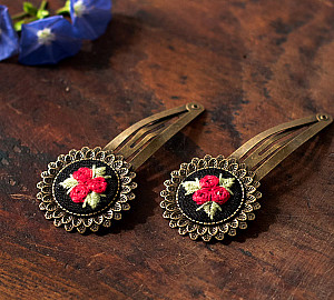 Needle Art ~ Hand Embroidered Jewelries & Frames