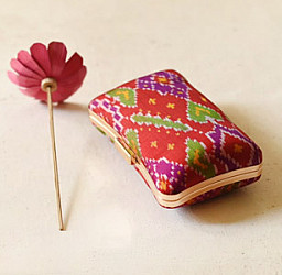 handmade Patola Clutch