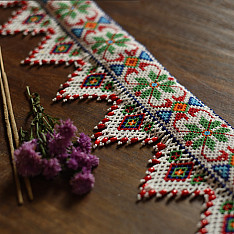 Shubh-Laabh . शुभ लाभ ⁂ Handmade Toran - For Door