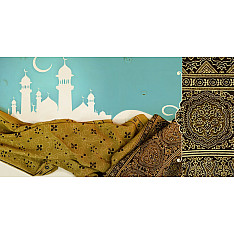 Eidi ~ Ajrakh Stole * J