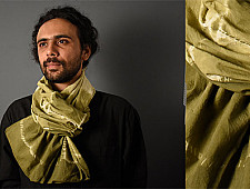 64 Square ♢ Clamp Dyed Cotton Stole ♢ 2