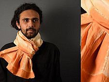 64 Square ♢ Clamp Dyed Cotton Stole ♢ 6