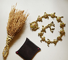 Kanupriya . Tribal Jewelry | Hair Pin - Choti Ornament / Hair Braid Accessory / Jada Billai