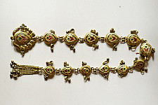 Kanupriya . Tribal Jewelry | Hair Pin - Choti Ornament / Hair Braid Accessory / Jada Billai