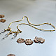 online Handmade designer glass Necklace - White 