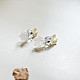 online Handmade designer glass earring Bunny