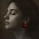 online Handmade designer glass earring