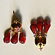 online Handmade designer glass earring