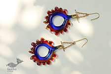 कुसुमांप्रभा ✤ Glass Jewelry ✤ Earring ✤ 3