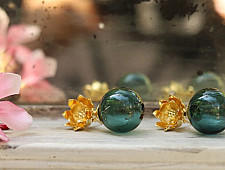 कुसुमांप्रभा ✤ Glass Jewelry ✤ Earring ✤ 4