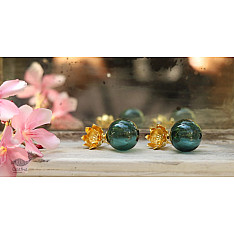 कुसुमांप्रभा ✤ Glass Jewelry ✤ Earring ✤ 4