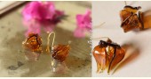 online Designer Glass Crown Flower Earring 