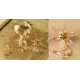 online Transparent Snowflakes Glass Earring