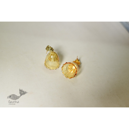 online designer Handmade glass earring