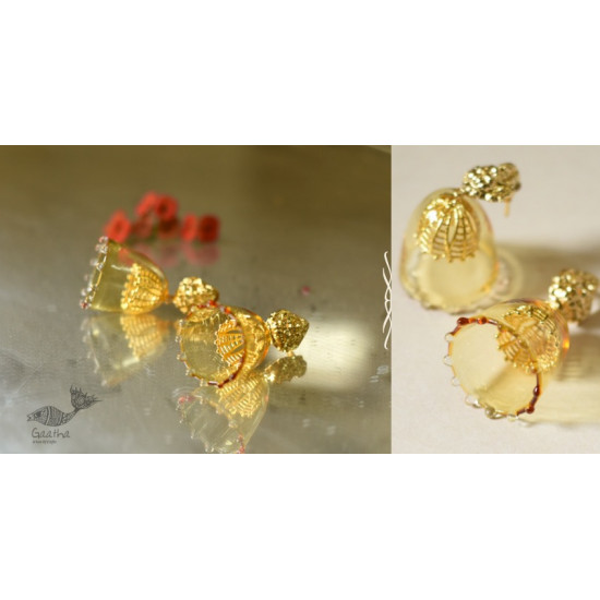 online designer Handmade glass earring