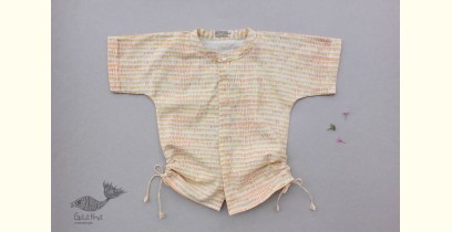 Infant Organic Cotton Garment ★ Soak Drawstring Shirt ★ 18