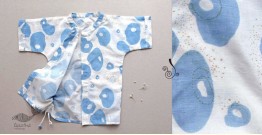 Infant Organic Cotton Garment ★ Flutter Blobs Drawstring Shirt ★ 17
