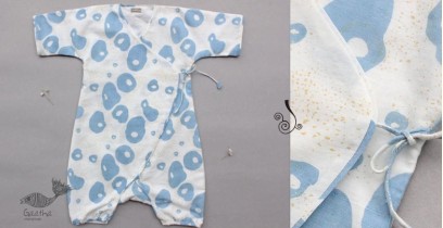 Infant Organic Cotton Garment ★ Flutter Blobs Romper ★ 4