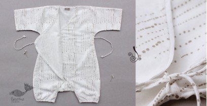 Infant Organic Cotton Garment ★ Humming Dots Romper ★ 2