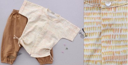 Infant Organic Cotton Garment ★ Soak & Caramel set ★ 28