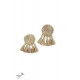 shop online handmade Jute Tassel Earring