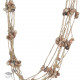 shop online handmade Layered Jute And Sea Shell Necklace