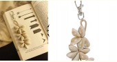 shop online handmade cowrie jute hand bag charm / key chain
