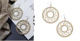 Abira ✮ Handmade Golden Round Crochet Earring ✮ 6