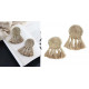 shop online handmade Jute Tassel Earring