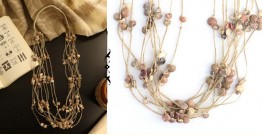 Abira ✮ Layered Jute And Sea Shell Necklace ✮ 12