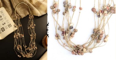 Abira ✮ Layered Jute And Sea Shell Necklace ✮ 12