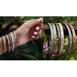 Sofeez ✽ Lac Jewelry ✽ Lac Bangles (Set of 6) ✽ 8