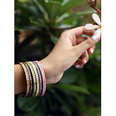 Sofeez ✽ Lac Jewelry ✽ Lac Bangles (Set of 6) ✽ 7