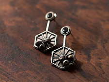 Ishana . इशाना | German Silver Earring - 1
