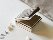 रजत ❧ | Silver Square Box  | 8