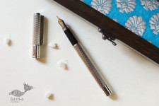 रजत ❧ | Silver Regular Pen & Ink pen (Set of two) | 11