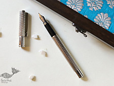 रजत ❧ | Silver Regular Pen & Ink pen (Set of two) | 11
