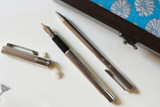 रजत ❧ | Silver Regular Pen & Ink pen (Set of two) | 11