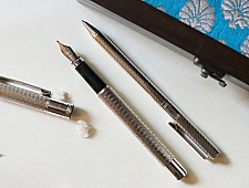 रजत ❧ | Silver Regular Pen & Ink pen (Set of two) | 11