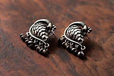 Ishana . इशाना | German Silver Earring - 2